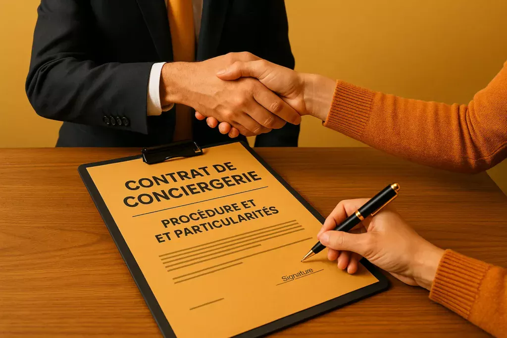 contrat de conciergerie complet